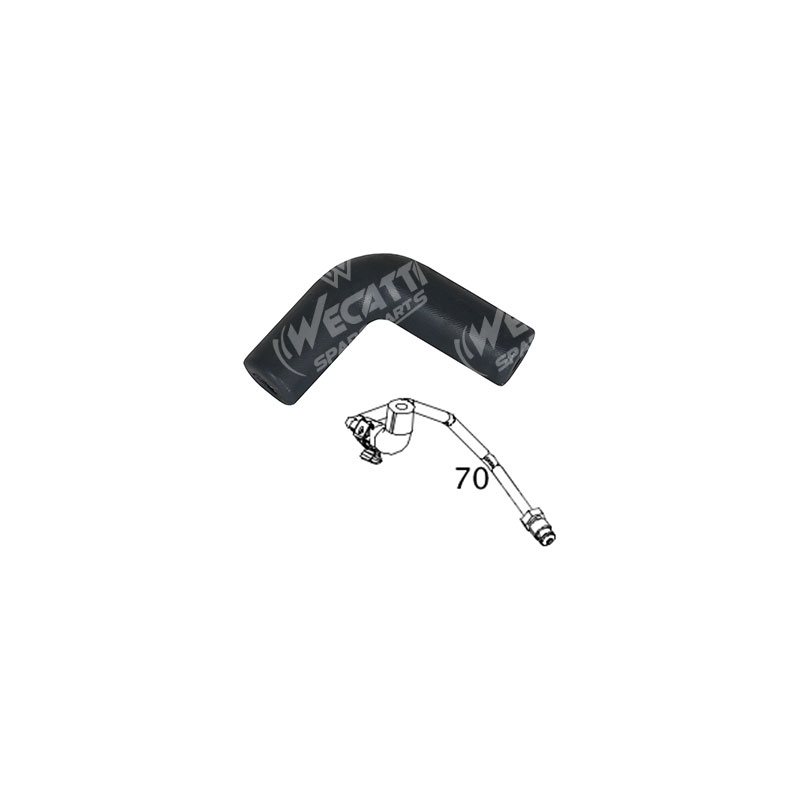 EXHAUST PRESSURE SENSOR PIPE WITH HOSE 203015